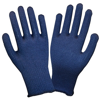 Cordova FB-C3830 Blue Thermastat Glove, Hollow-Cor Polyester, Integrated Knit Wrist, 13-Gauge Shell - Dozen