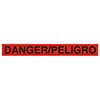 Cordova 2.0 Mil Red Bilingual Danger inPeligroin T20213