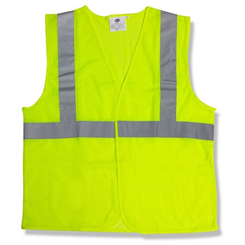 Cordova V211P Class II Lime Reflective Vest