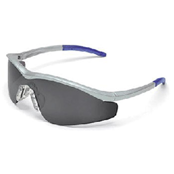 Crews T1142AF Triwear Nylon Safety Glasses With Steel Frame Gray Polycarbonate Duramass AF4 Anti-Scratch Anti-Fog Lense