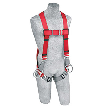 DBI/SALA D621191205 Medium/Large Protecta PRO Full Body/Vest Style Harness With Back And Side D-Ring And Pass-Thru Leg Strap Buckle