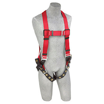 DBI/SALA 1191237 Medium / Large Protecta PRO Full Body Harness With Tounge-Buckle Leg Straps And Back D-ring
