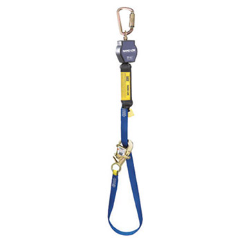 DBI/SALA D623101367 9' Nano-Lok Tie-Back Self-Retracting Nylon Web Lifeline With WRAPABAX Gated Snap Hook And Saflok Steel Carabiner
