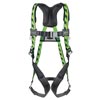 Miller By Honeywell DFPACQCBDPUGN Universal DuraFlex AirCore Full Body Style Harness With Back And Side D-Ring, Quick Connect Leg And Chest Strap Buckle, Lumbar Pad, Removable Belt And Sub-Pelvic Strap