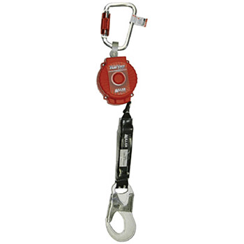 Miller MFL116FT by Honeywell TurboLite Personal Fall Limiter With Aluminum Twist-Lock Carabiner Unit Connector And Aluminum Locking