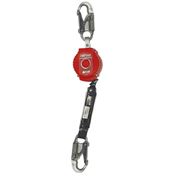 Miller MFL96FT by Honeywell TurboLite Personal Fall Limiter With Locking Snap Hook Unit Connectiontor And Locking Rebar Hook End Connection