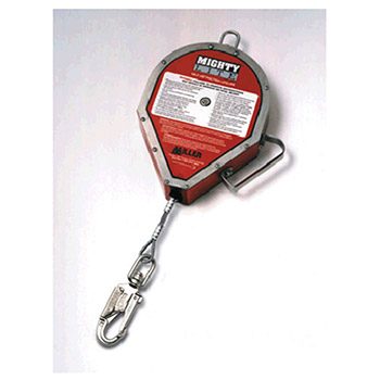 Miller RL50GZ750FT by Honeywell 50' MightyLite Self-Retracting Lifeline With 3/16" Galvanized Cable