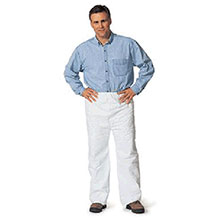 Dupont  Large White 5.4 mil Tyvek Disposable Pants TY350SWHLG00