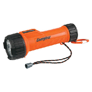 Energizer MS2DLED Orange LED Industrial Safety Flashlight With Lanyard