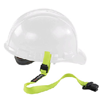 Ergodyne 19155 Lime Green Squids 3155 Hard Hat Lanyard With Plastic Clamps