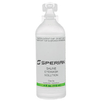 Fend-all 4 Ounce Bottle Sperian Sterile Saline Personal Eye Wash Solution