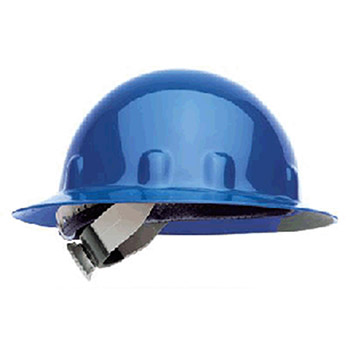 Fibre-Metal E1SW71A000 by Honeywell Blue SUPEREIGHT SWINGSTRAP Class E G or C Type I Thermoplastic Hard Hat With Full Brim And 3-S