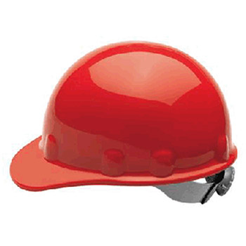 Fibre-Metal E2SW15A000 by Honeywell Red SUPEREIGHT SWINGSTRAP Class E G or C Type I Thermoplastic Hard Hat With 3-S Swingstrap Suspenders