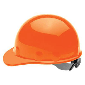 Fibre-Metal E2SW46A000 by Honeywell Hi-Viz Orange SUPEREIGHT SWINGSTRAP Class E G or C Type I Thermoplastic Hard Hat With 3-S Swingst