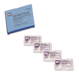 Honeywell HON020125 1 Gram Foil Pack Triple Antibiotic Ointment, 10 Pkg/Box