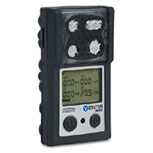 Industrial Scientific Black Ventis MX4 Portable Combustible Gases VTS-K1031100101