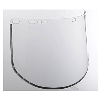 Jackson Safety 29079 by Kimberly Clark Model F30 15 1/2" X 9" X .040" Clear Acetate Aluminum Bound Faceshields