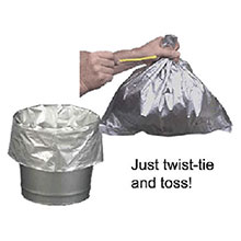 Justrite Manufacturing Disposable Bucket Liner Smoking Receptacles 26827