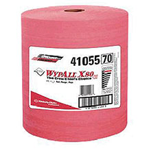 Kimberly-Clark Professional 12 1 2in X 13.4in Red WYPALL X80 SHOPPRO Jumbo 41055