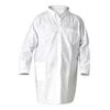 Kimberly-Clark Professional K4510039 X-Large White KLEENGUARD A20 MICROFORCE SMS Fabric Disposable Breathable Particle Protection Lab Coat With Snap Front Closure