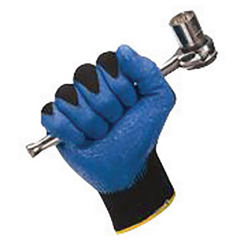 Kimberly-Clark Professional* Size 7 Jackson Safety* G40 Abrasion Resistant Blue Foam Nitrile Palm Coated Work Glove With Seamless Knit Nylon Liner And Color-Coded Cuff