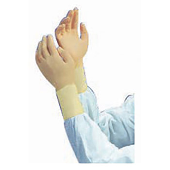 Kimberly-Clark Professional* Size 7 1-2 Large 12" Kimtech Pure* G3 7.87 mil Natural Rubber Latex Ambidextrous Powder-Free Disposable Glove With Textured Finish And Beaded Cuff
