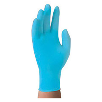 Kimberly-Clark Professional* X-Small Blue 10" Kimtech Pure* G5 5.1 mil Nitrile Ambidextrous Non-Sterile Powder-Free Disposable Gloves With Bisque Finish And Beaded Cuff (100 Gloves Per Bag)
