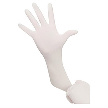 Kimberly-Clark Professional* Small White 12" Kimtech Pure* G3 5 mil Latex-Free Nitrile Ambidextrous Non-Sterile Disposable Gloves With Textured Bisque Finish And Beaded Cuff