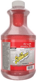 Sqwincher 159030325 64 Ounce Liquid Concentrate Fruit Punch Electrolyte Drink - Yields 5 Gallons (6 Each Per Case)