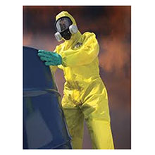Lakeland Industries Chem Max 1 Coverall, Hood, Elastic Face & Wrists, C1T13OY