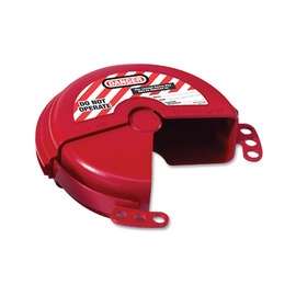 Master Lock Red Thermoplastic Rotating Valve Lockout Device, Per Ea