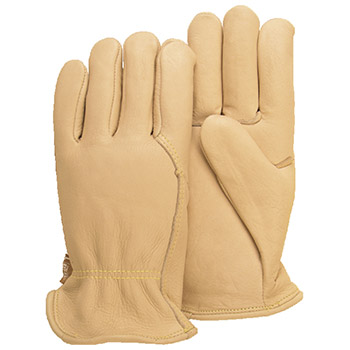 Majestic 1510W Driver's Cowhide Wing Thumb Gloves - Dozen