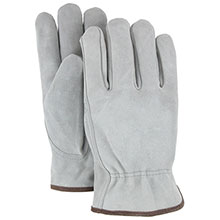 Majestic Drivers Gloves Style Cow Split Medium 1512