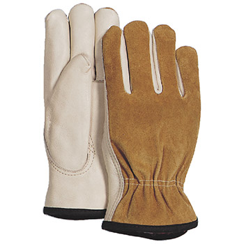 Majestic 1535 Driver's Split Back Keystone Fleece Lined Gloves - Dozen