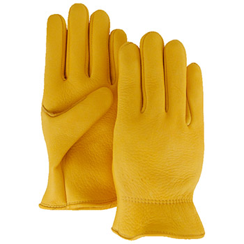 Majestic 1549 Medium Elkskin Wing Thumb Gloves - Dozen