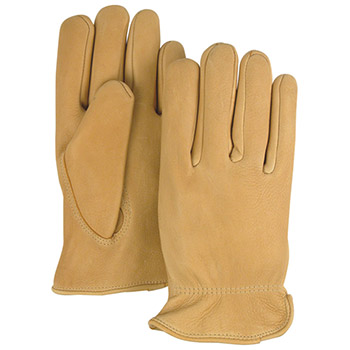 Majestic 1563T Elkskin Driver's Keystone Thumb Thinsulate Gloves - Dozen