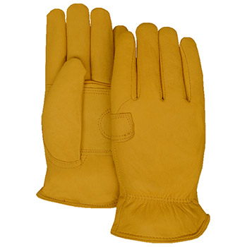 Majestic 1566 Goatskin Driver's Gloves, Double Palm - Dozen