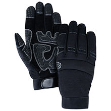 Majestic Cut Resistant Gloves Silicone Grip Palm Knit Back 2121