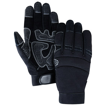 Majestic 2121 Silicone Grip Palm Knit Back Gloves - Dozen