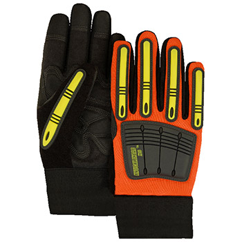 Majestic Cut Resistant Gloves Knucklehead Armorskin Palm Back Knuckle 21242HO