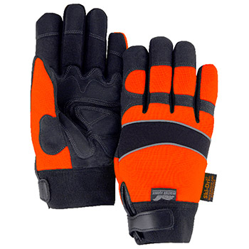 Majestic 2145HOH Armorskin Velcro M-Patch and Water Proof and Heatlok Insulated Gloves - Dozen