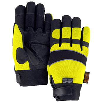 Majestic 2145HYH Armorskin Velcro M-Patch and Water Proof and Heatlok Insulated Gloves - Dozen
