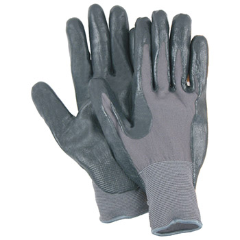 Majestic 3226 Foam Nitrile Palm Knit Wrist Gloves - Dozen
