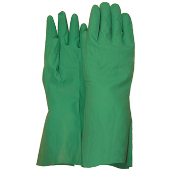 Majestic Nitrile Gloves Unlined 11 Mil. 12" Diamond Pattern 3240