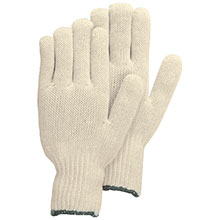 Majestic String Gloves Knit Cotton Poly 60 40 3805