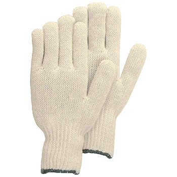 Majestic 3805 String Knit 60/40 Cotton Polyester Blend Gloves - Dozen