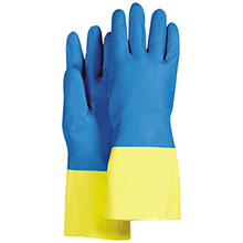 Majestic Neoprene Gloves Over Latex Bi Color 4055