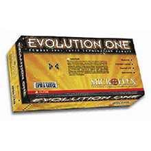 Microflex Medical Gloves Medium Natural 10in Evolution One 5 1 2 mil EV-2050-M