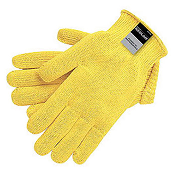 Memphis Glove Large Yellow Memphis Glove 7 gauge Kevlar Cut Resistant Gloves With Knit Wrist