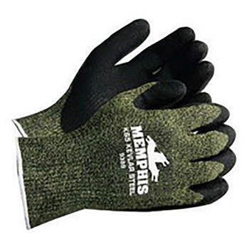 Memphis KS-5 13 Gauge Cut Resistant Black Latex MEG9389S Small